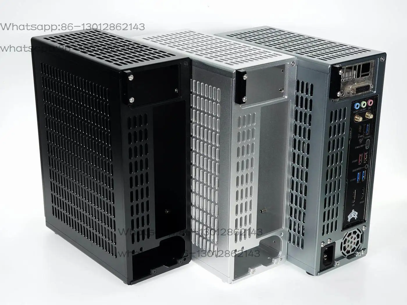 all aluminum chassis [Spot] ZS-D2/ITX half-height knife card computer chassis, version V2\ 4.6L volume,