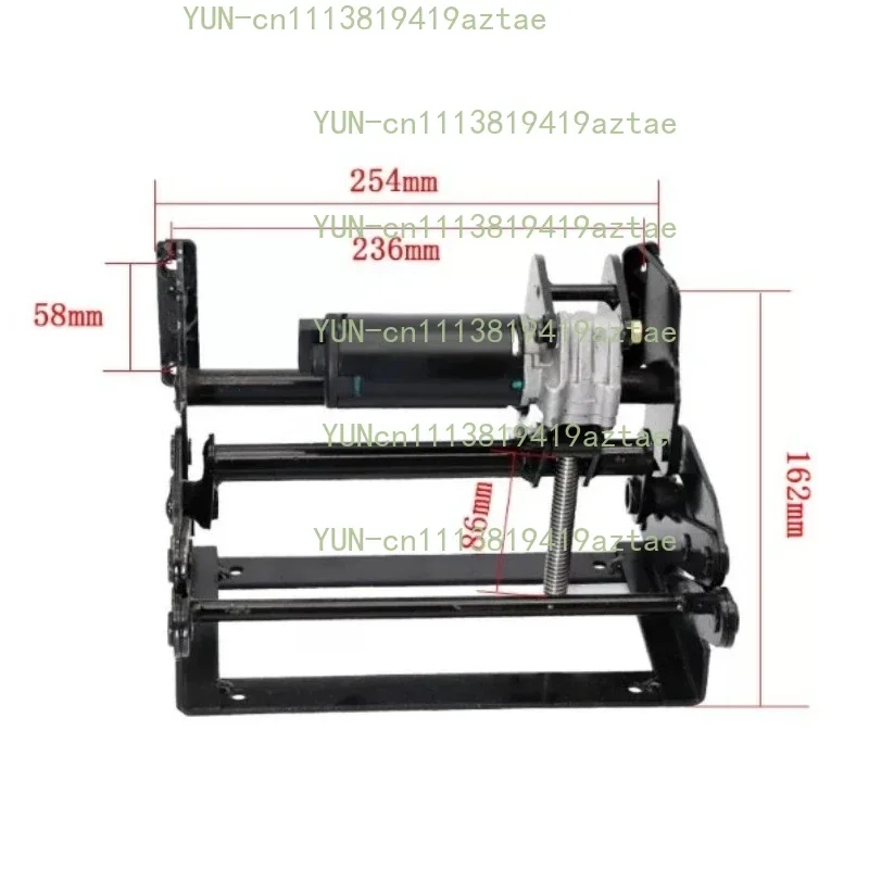 Electric Push Rod Leg Support for Vehicle Seat, Footrest Extension Cushion