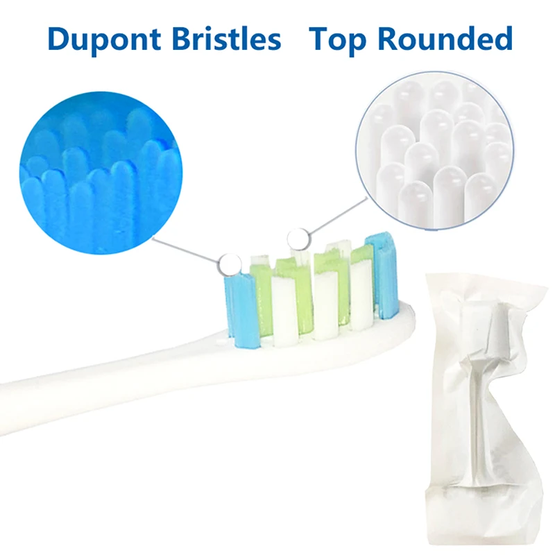 10PCS Replacement Toothbrush Heads for Oclean X/ X PRO/ Z1/ F1/ One/ Air 2 /SE Electric Toothbrush