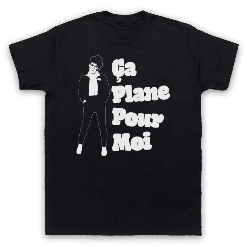 CA PLANE POUR MOI UNOFFICIAL PLASTIC BERTRAND PUNK ROCK MENS WOMENS T SHIRT