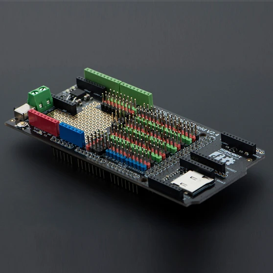 Gravity: MEGA sensor expansion board compatible with Arduino universal socket external power supply