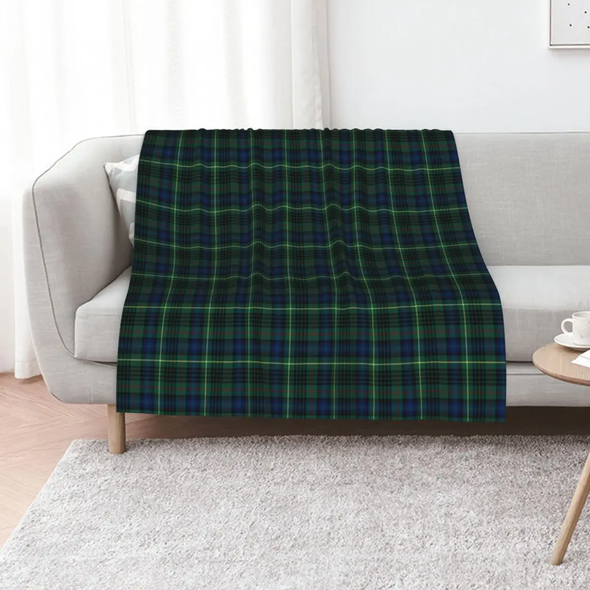 Clan Stewart Hunting Tartan Throw Blanket Polar bed plaid Thins blankets and throws Soft Plaid Sofa Quilt Blankets
