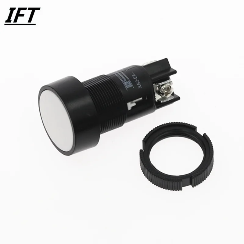 1Pcs 22mm Momentary Push button switch red green blue yellow black white NO/NC XB2-EA142 XB2-EA131