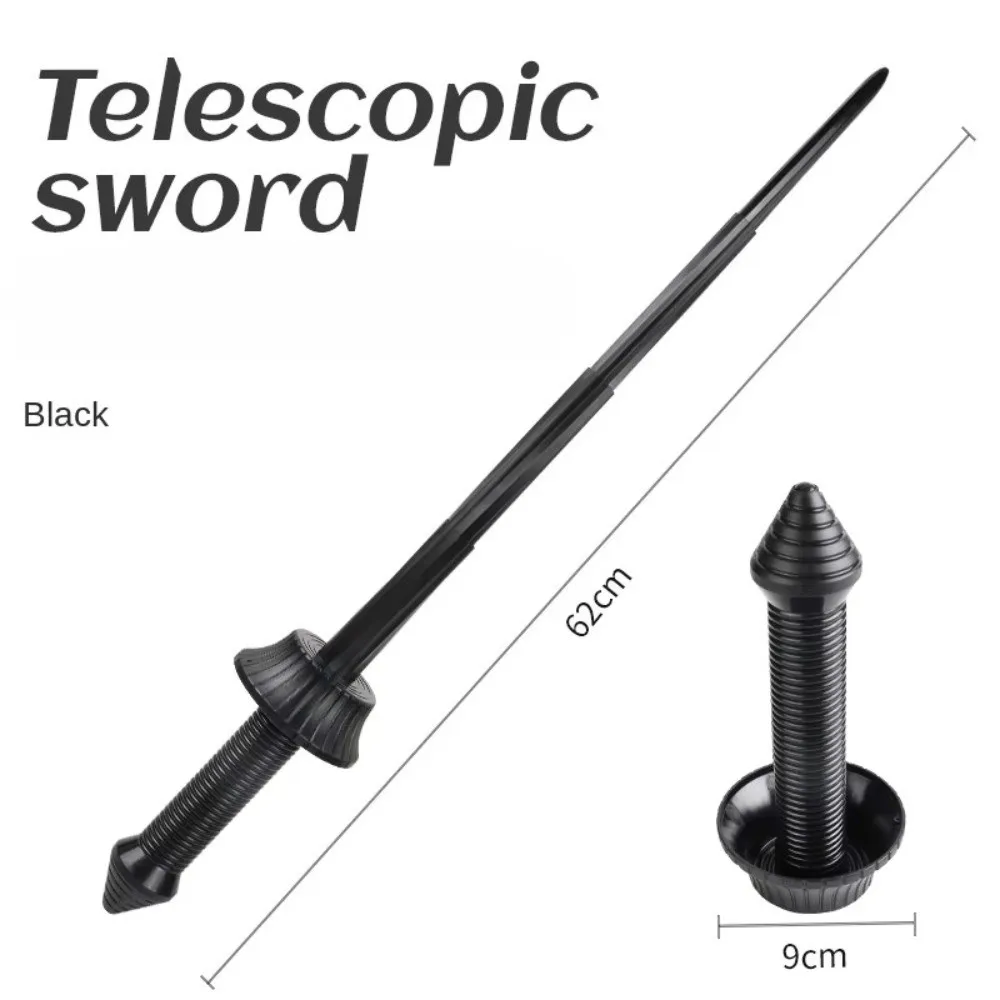 Anxiety Relief 3D Printing Telescopic Spiral Sword Sensory Toys Cosplay Props Retractable Toy 3D Gravity Katana Toys Adult