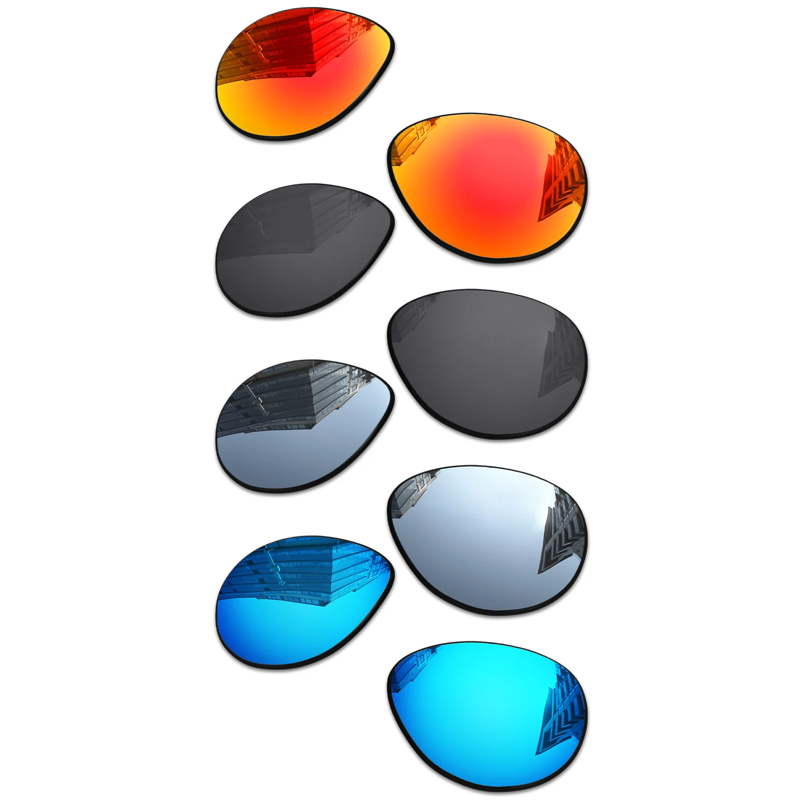 عدسات ONDEX المستقطبة البديلة المتوافقة مع نظارات Ray-Ban Meta Headliner RW4009F 51mm RW4009F-51 الشمسية - ألوان متعددة