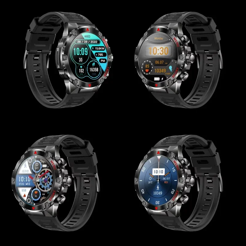 High Quality Custom Smart Watch Fitness Tracker Smartwatch Full Touch BT Call Function IP67 Waterproof Android Men Smart