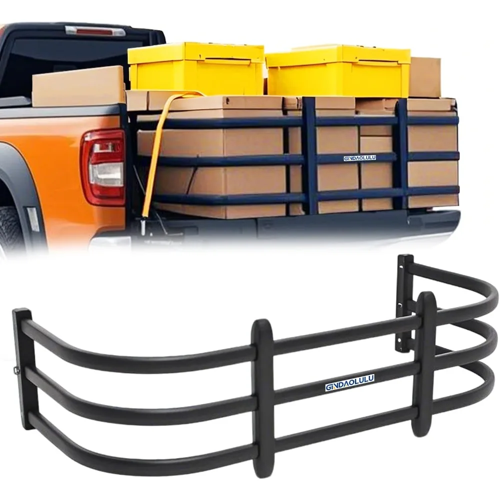 

Truck Bed Extender, Aluminum Tailgate Extender 53"-62" Fit for F150 Heavy Duty, Ram1500/3500, Silverado 1500 2500 HD