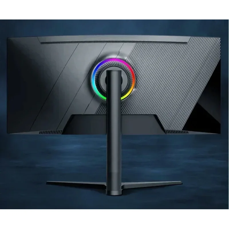 Monitor per computer, 34 pollici, schermo curvo, 3440*1440p, quasi-4K, 165 Hz, risposta estrema da 1 ms, 21:9 ultra ampio, applicabile per giochi e ufficio