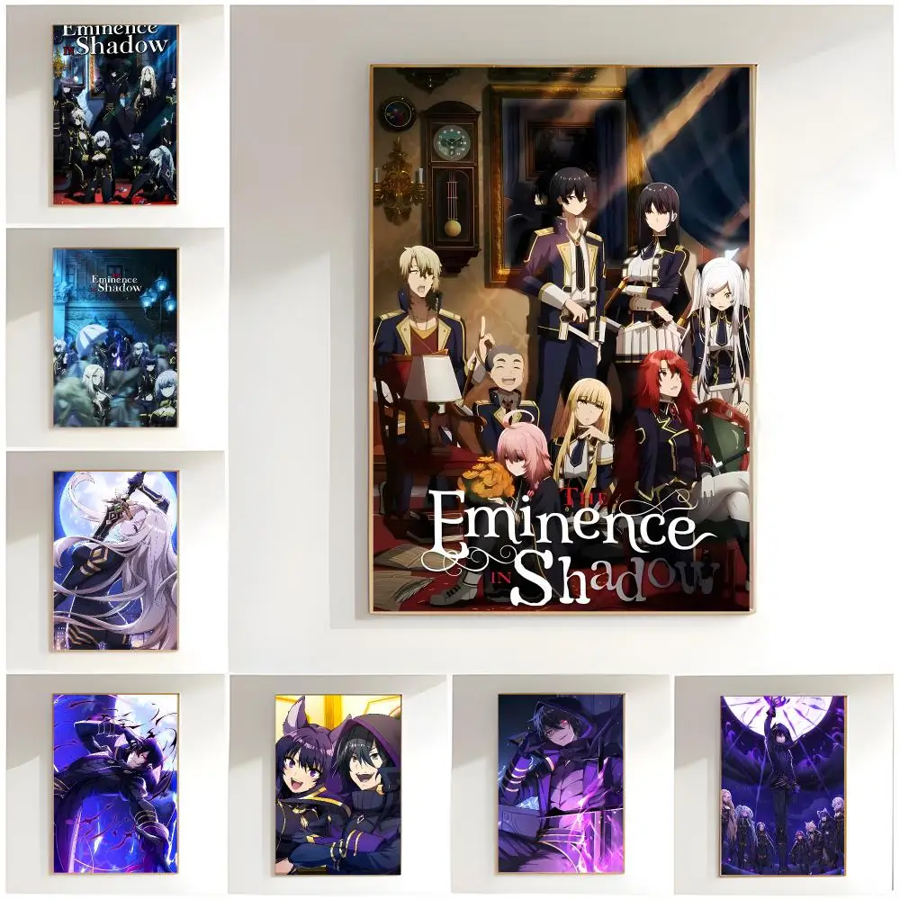 Anime Handsome Character E-Eminence In The Shadow Poster Classic Wall Art  Home Decor  Peel and Stick Unframed