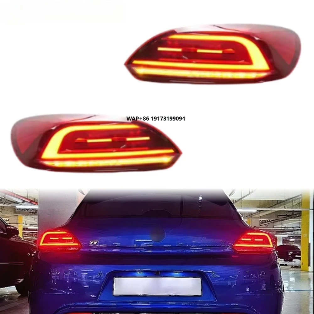 

Scirocco Taillights 2009-2017 LED Car Taillamps Upgrade Rear Back Design LED Rear Lamps Plug and Play