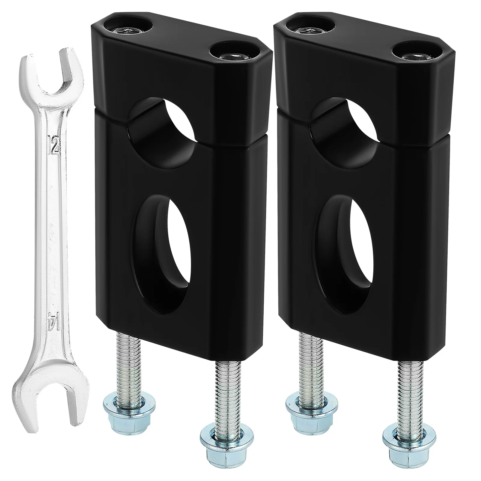 

Directionizer Code Assembly Handlebar Height Riser Mini Bike Mount Clamp Motorcycle Accessories Robust Metal Secure Mounting