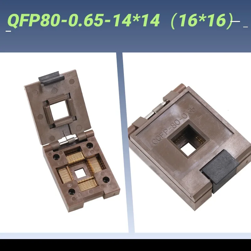 qfp80-presa-burn-in-con-coperchio-ribaltabile-da-065-mm-per-chip-logico-digitale-e-chip-microcontrollore-dispositivo-di-programmazione-per-test-funzionale-automatico-ad