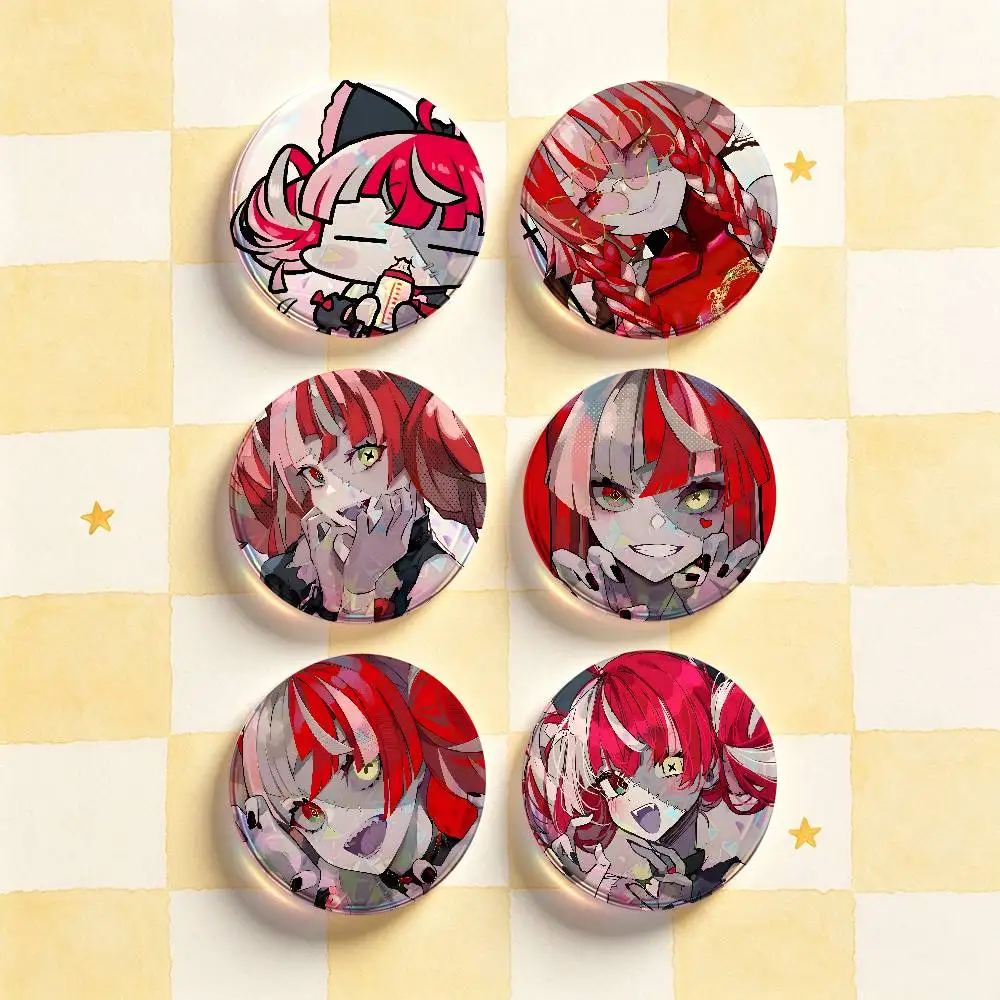 K-Kureiji Ollie Badges 25 32 44 58 75 mm Round Customizable Wholesale Fan goods Self-made fan freebies