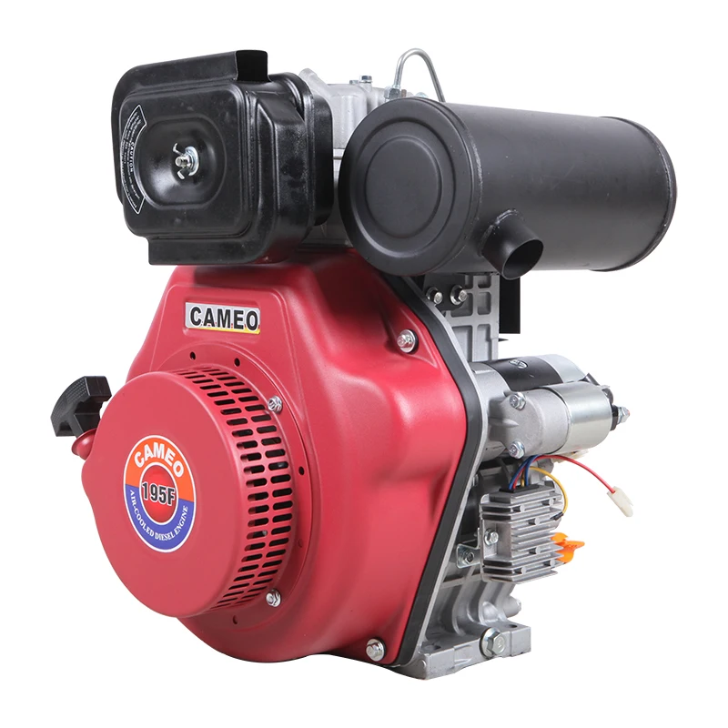 

195f 11.5HP Small Boat Marine Air Cooled Diesel Engine 4 Stroke Single Cylinder 11.5 HP Power Diesel Engine