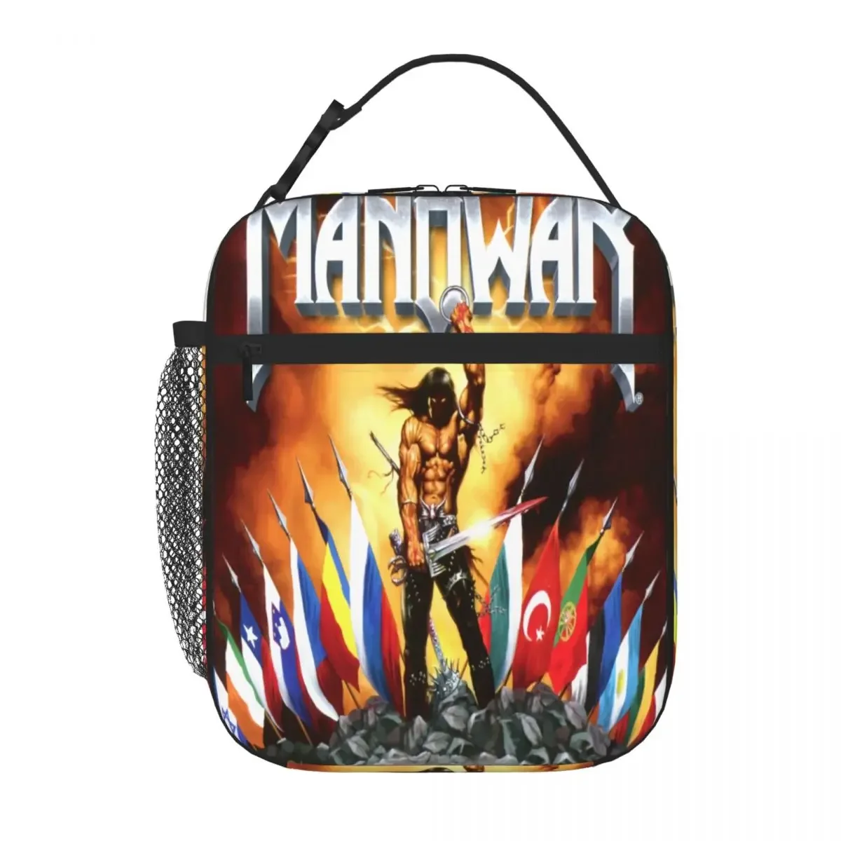 Bestselling Manowar Neutral Tone Bento Bag Office Picnic Break Thermal Lunch Bag