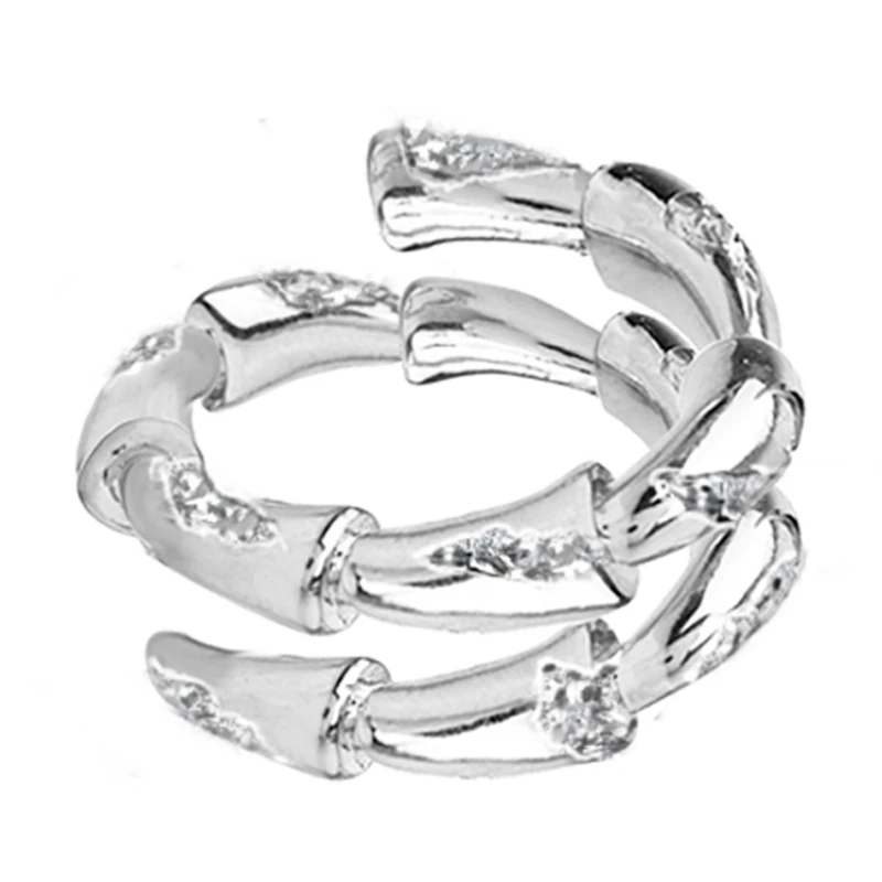 MASW Hip Hop Punk Style Finger Ring For Women Female Gifts Original Design Fashion Jewelry High Quality Metal Ring Hot Sale