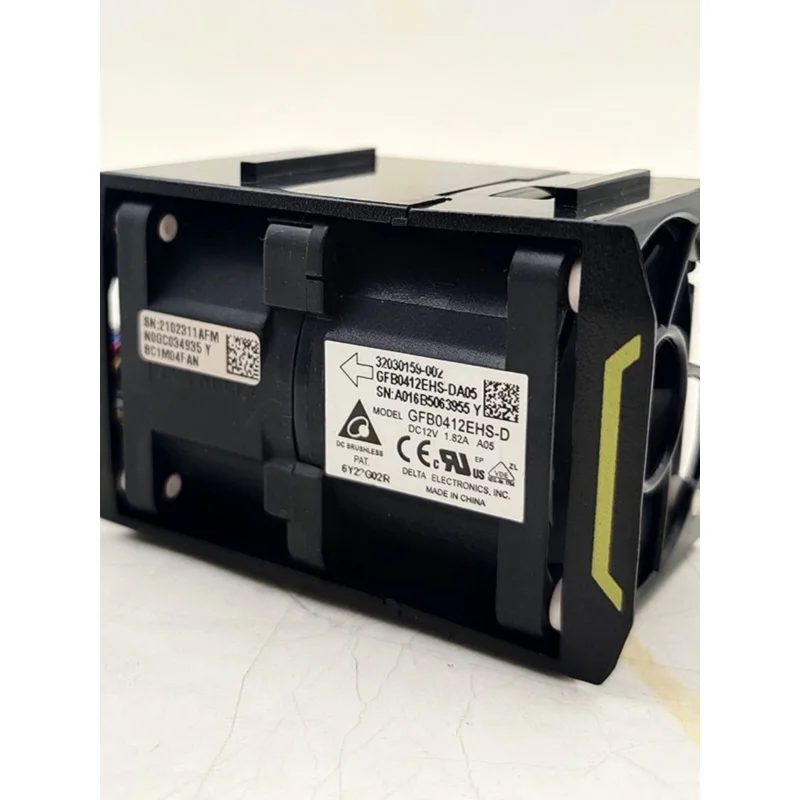 D 1 pcs Server Violent Boosting Dual Motor Fan For Delta GFB0412EHS-D 4056 12V 1.82A 4CM