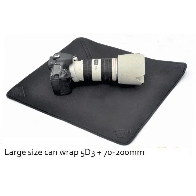 كاميرا مقاومة للماء التفاف القماش الغطاء الواقي حقيبة الجسم لكانون سوني نيكون DSLR
