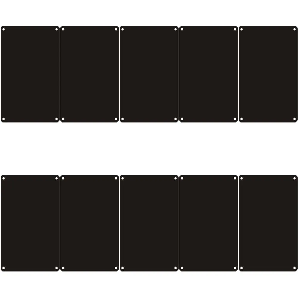 

10 шт. пустых алюминиевых табличек для самостоятельной гравировки, росписи, печати, именных табличек на дверь, для офиса, комнаты, кабинки, стены, отеля, металлических именных табличек