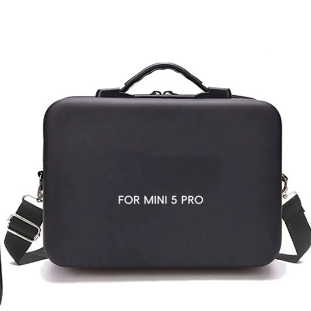 Adjustable Shoulder Strap Waterproof PU Leather Case for DJI Mini 5 Pro Providing Reliable Protection and Storage