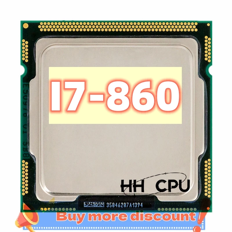 코어 i7-860 i7 860 2.8 GHz 쿼드 코어 8 스레드 CPU 프로세서, 8M 95W LGA 1156