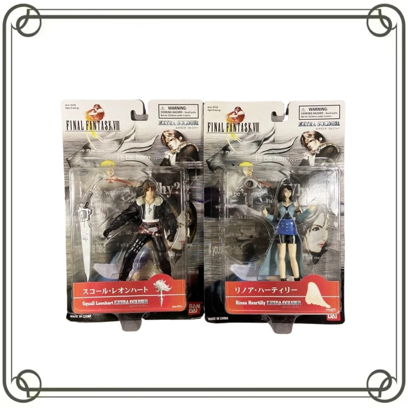 BANDAI Final FantasyVIII Rinoa Heartilly Collection Ornament GACHA Action Figures Model Kids Toy