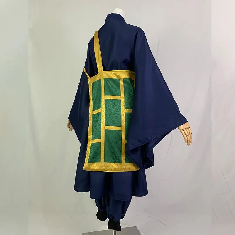 Geto Suguru Costume Cosplay Nero Blu kimono Uniforme scolastica Anime Vestire Costumi di Halloween per donna Uomo