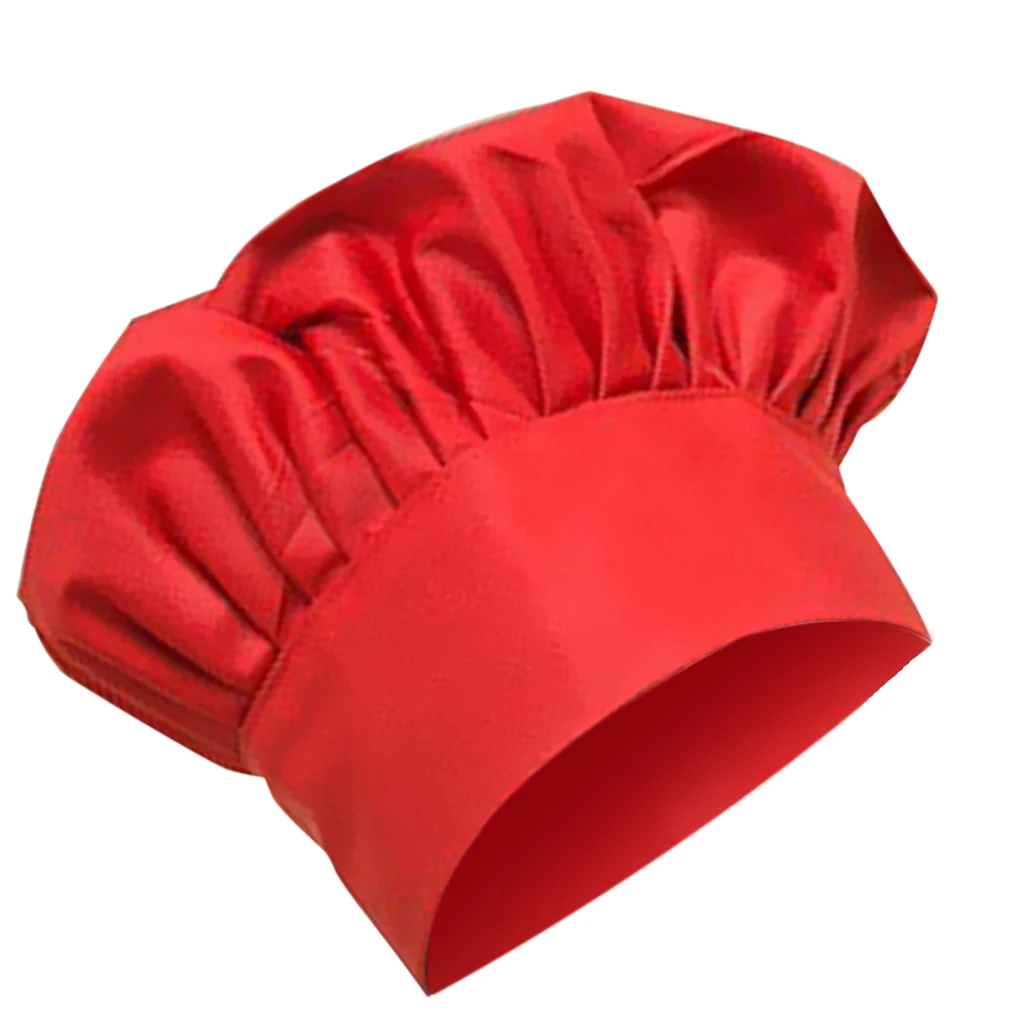 白とシェフの制服 ユニセックス 半袖/長袖 シェフジャケット/シェフハット レストラン - レッド