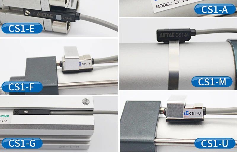 Magnetic switch CS1-J CS1-F CS1-U CS1-G-M-S-H-E020 cylinder proximity sensing  10 Pack