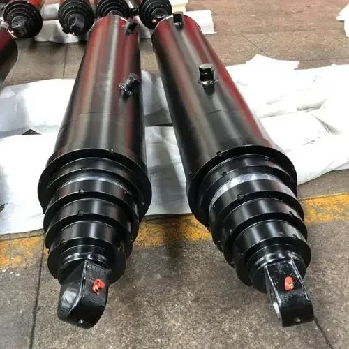 Factory Custom Multistage Sleeve Hydraulic Cylinder Stainless Steel Construction New Used Piston Pump Seal Gear Various