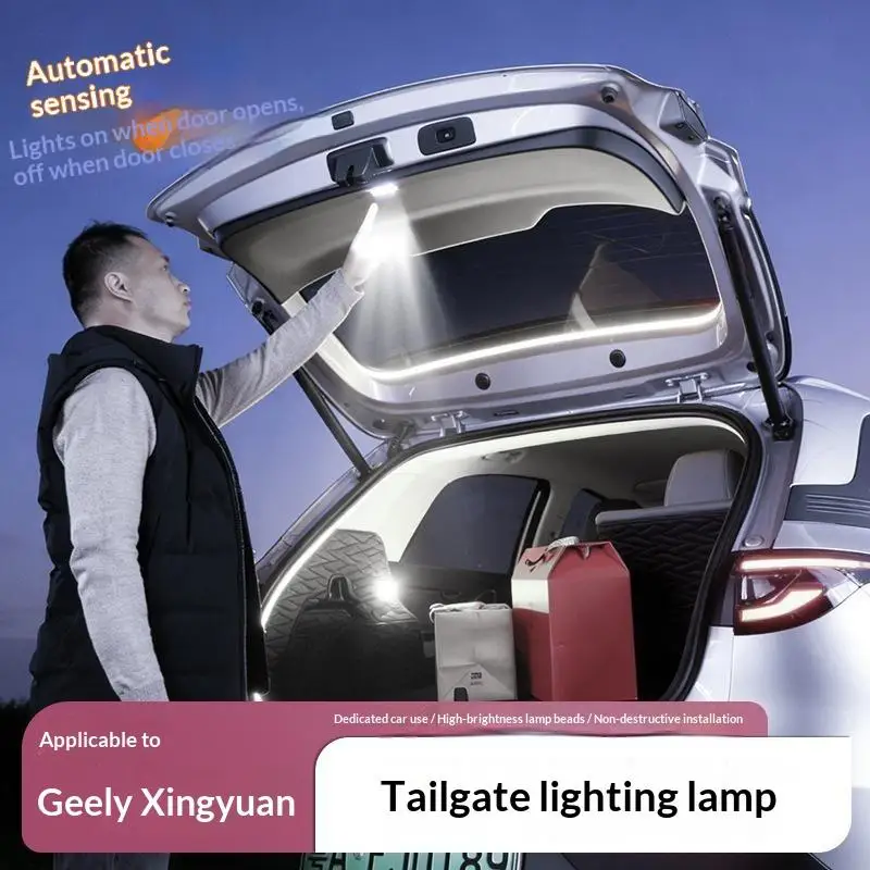 Durable LED Trunk Lamp For Proton EX2 E.MAS 5 2025 2026 Ultra Bright Car Interior Modification Parts Easy Installation