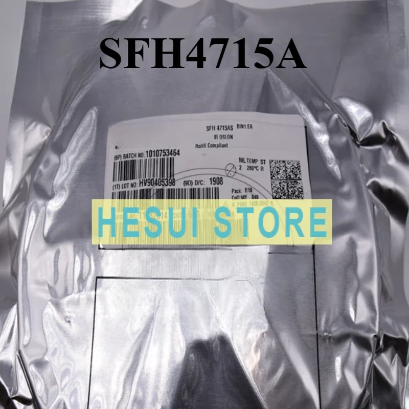 

SFH4715A high-power LED infrared emitting tube is used for infrared lighting for cameras