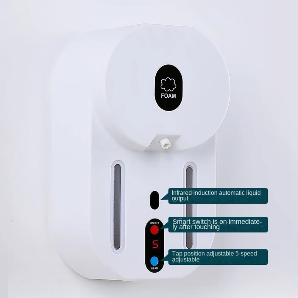 Touchless Automatic Soap Dispenser Smart Machine Infrared Sensor Soap Dispenser Hand Washing Machine-A