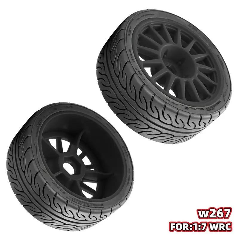 MACH-RC Rally Off-Road Buggy Tires 103X41mm 1/7 1/8 Te37 Wheel 17Mm Hex For ARRMA Traxxas Team Losi Kyosho HPI RC Car
