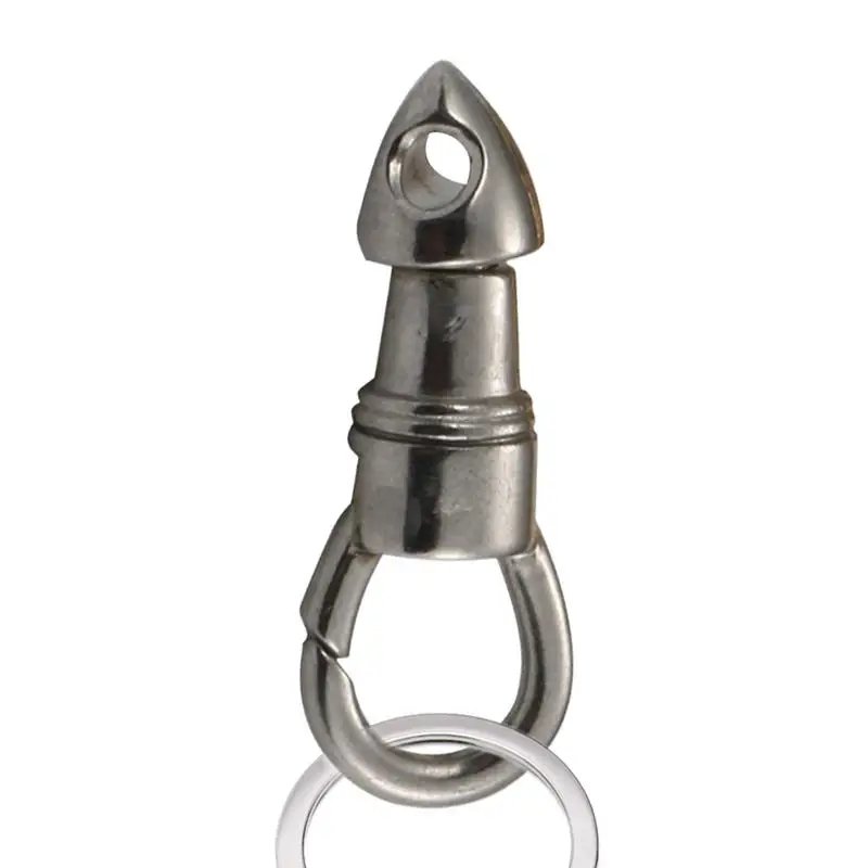 Swivel Clip Necklace Pendant Clasp Stainless Steel Rotating Eagle Hook Buckle Multifunctional Spring Clip Necklace Pendant