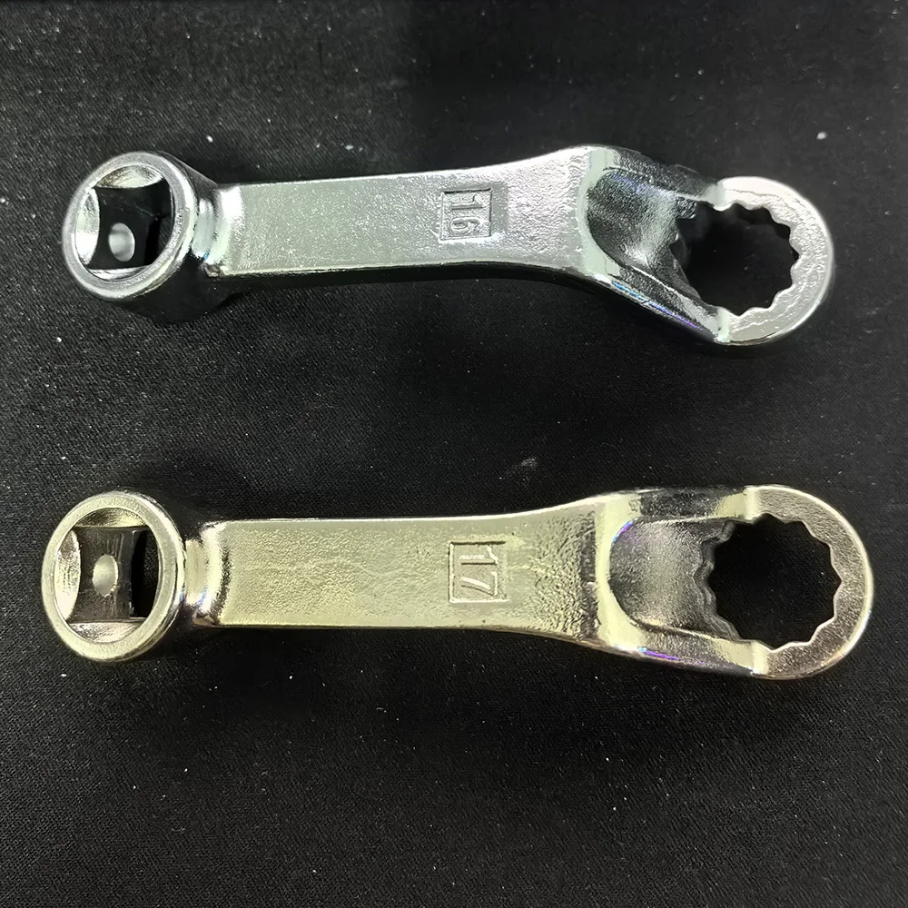 1pc for mercedes Benz 16MM 17MM engine hood foot wrench tool