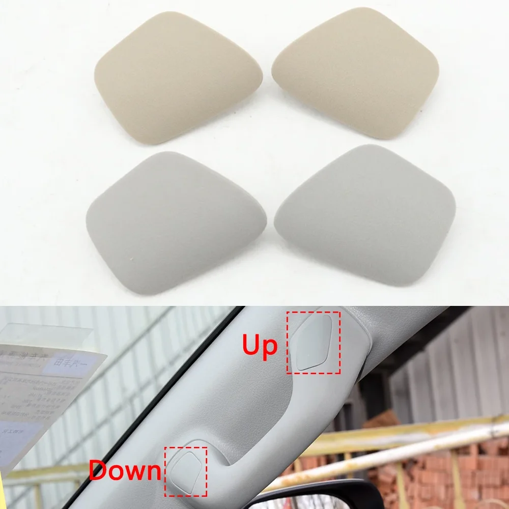 

For Toyota Land Cruiser Prado LC150 10-19 Car Inner Roof Armrest Grip Hole Cover A pillar Column Assistant Handle Screw Plug Cap