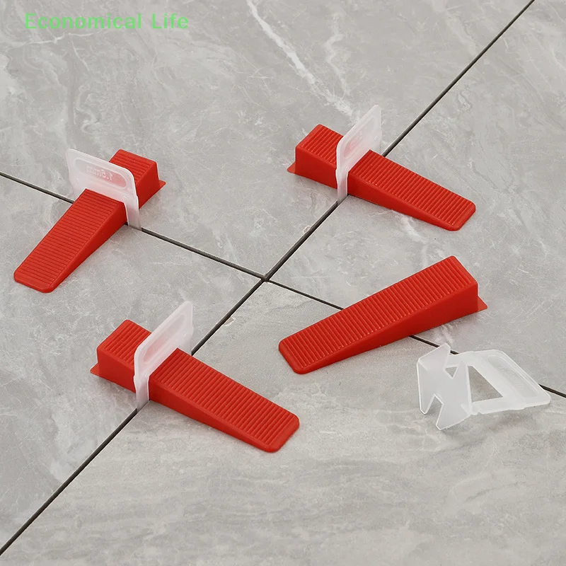 Tile Leveling System Laying Level Wedges Alignment Spacers Leveler Locator Spacers Flooring Wall Level 1/1.5/2/2.5/3mm