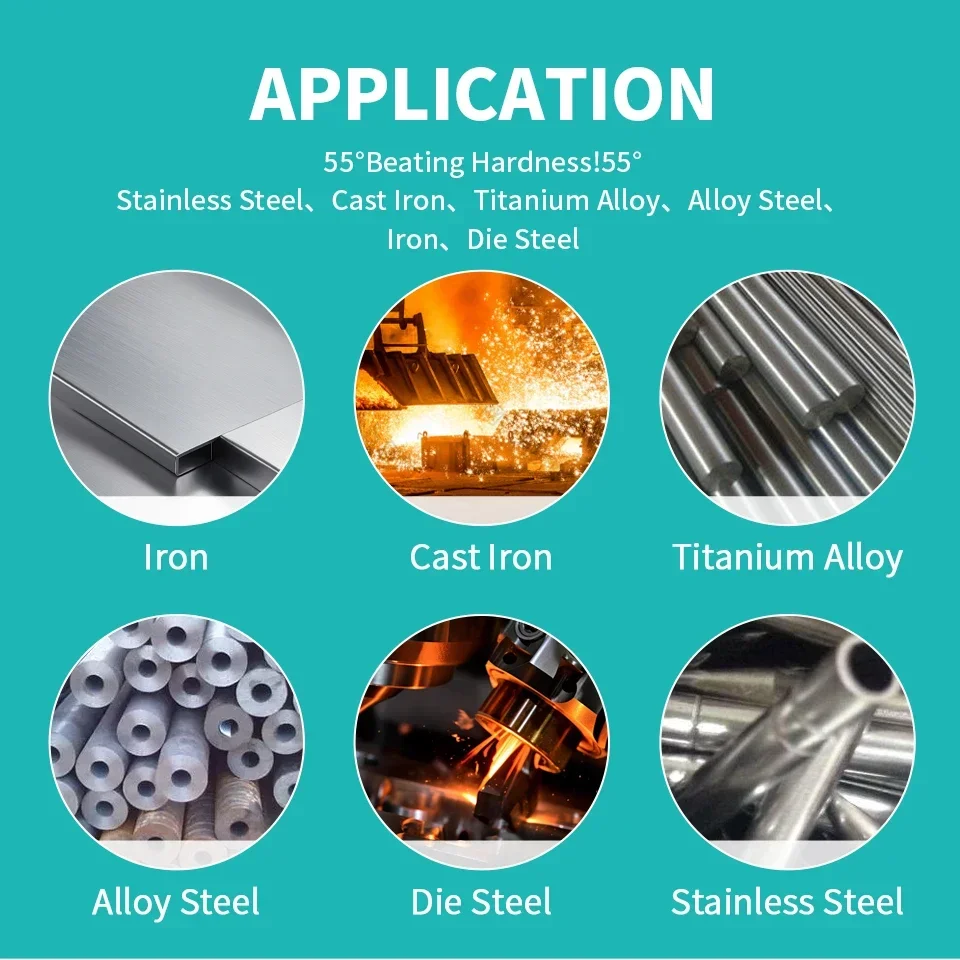 Carbide Thread Milling Cutter Single Tooth Three Teeth Full Thread Cnc Machining Center Alloy Coating Milling Cutter