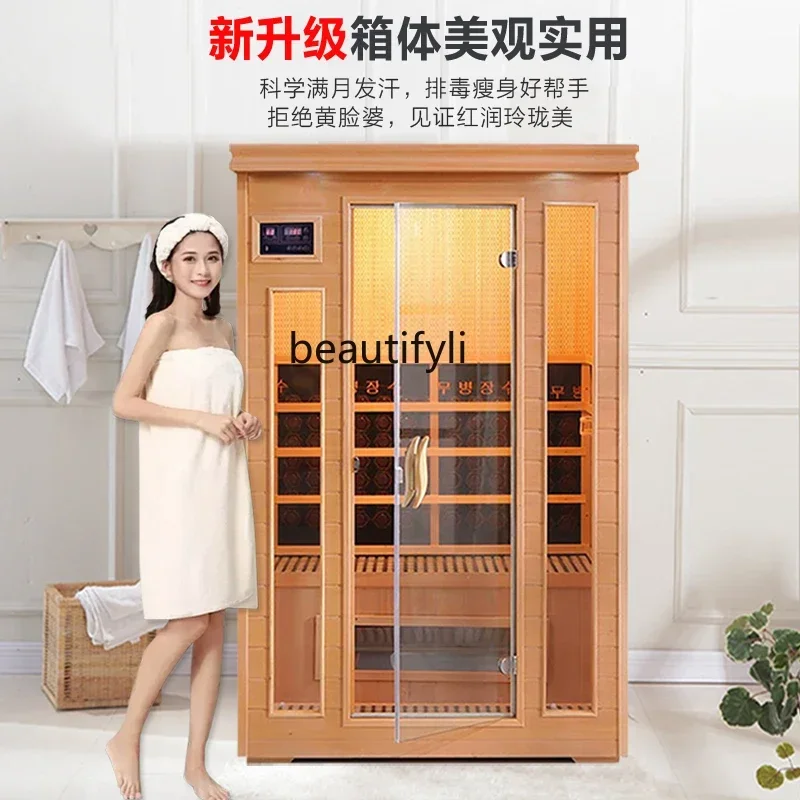 

YH Steam room Household sauna room Single double light wave room Dry steamer