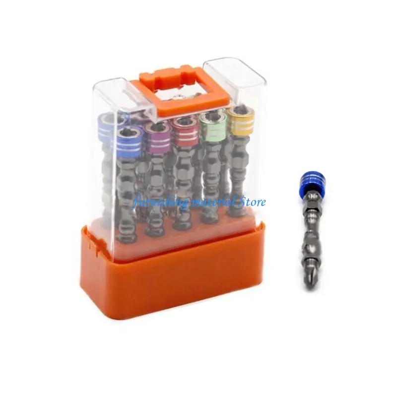 Y5GD 10pcs Bit Bit Bit Set Tác động của đầu cứng đầu cứng tuốc nơ vít Bit Bit Driver D dụng cụ cầm tay 65/100mm