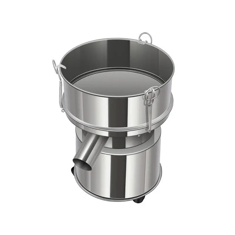 220V Mini Electric Vibrating Screen Powder Vibrating Sieving Machine Lab Sieve Shaker with 20CM Diameter Stainless Steel Sieve B