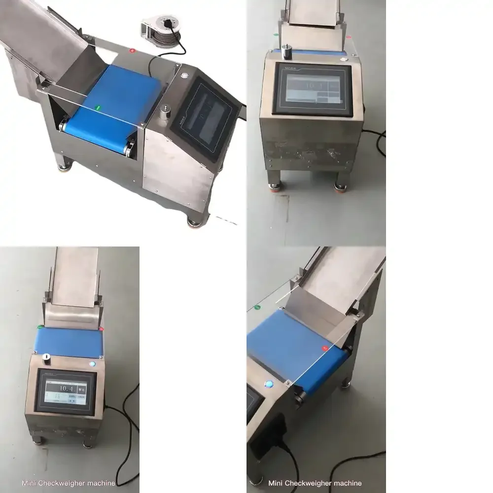 

Automatic High Precision Mini Check Weigher High Speed USB Conveyor Belt Checkweigher Machine