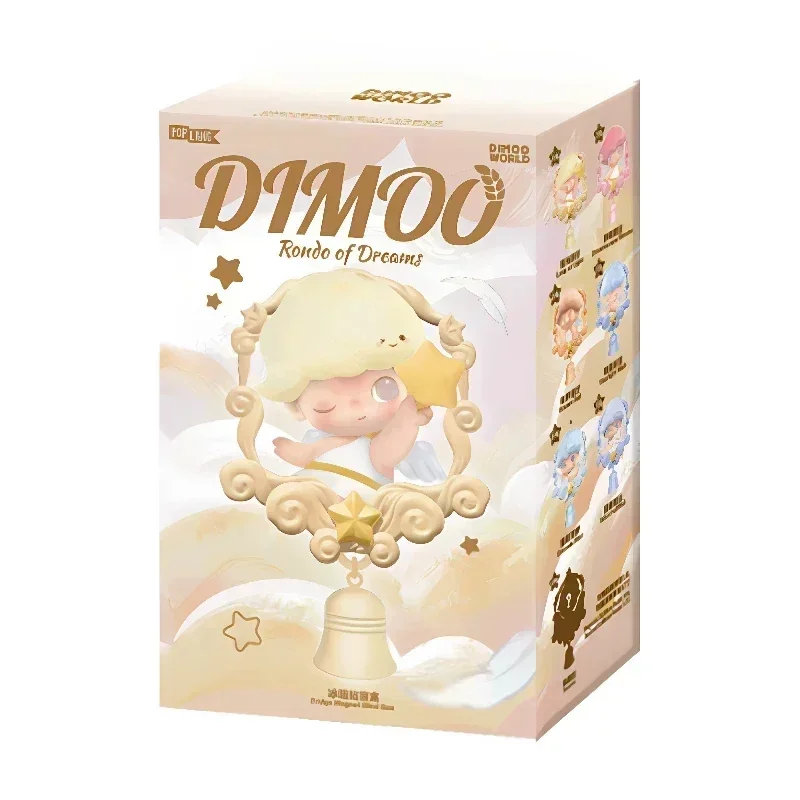 

POP MART DIMOO Rondo Of Dreams Series Refrigerator Magnet Blind Box Toys Anime Action Figure Surprise Mystery Box Dolls Gift