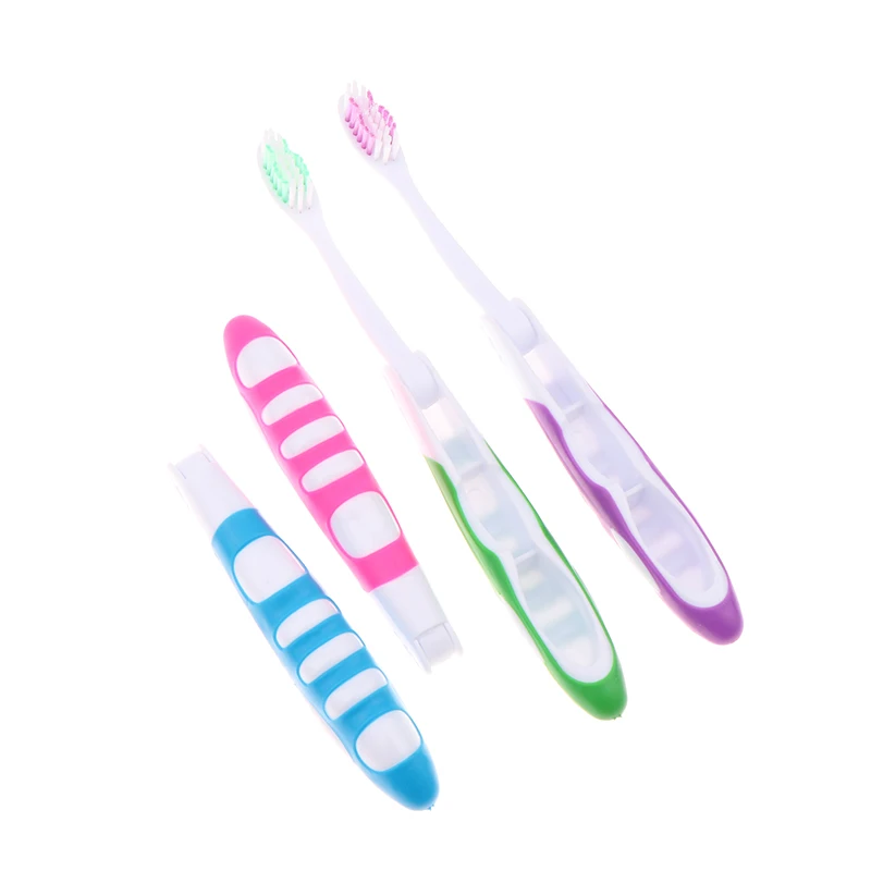 Hygiene Oral Portable Disposable Foldable Travel Camping Toothbrush Hiking Tooth Brush Tooth Cleaning Tools Folding Toothbrush