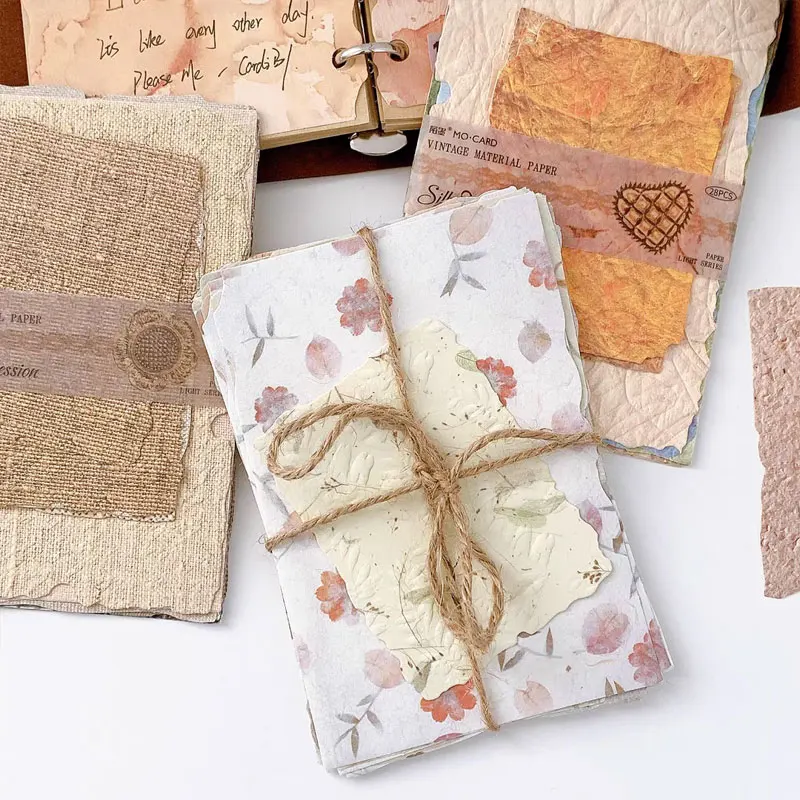 28 Sheets Cute M5 Handbook Replacement Loose Leaf Color Inside Inner Page Notebook Replacement for Students Stationery