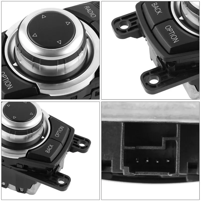 9253944 4 PIN Brand-New Media Switch Controller Joystick Knob Switch Joystick for BMW 1 3 5 Series F10 F11 F30 F20 9267955