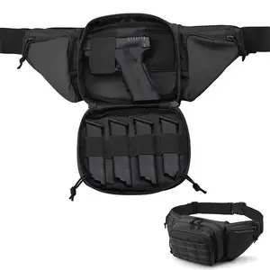 Outdoor Tactical Gun Waist Bag Holster Chest Combat Camping Sport Hunting Athletic Shoulder Sling Fanny Pack Backpack For Men AliExpress