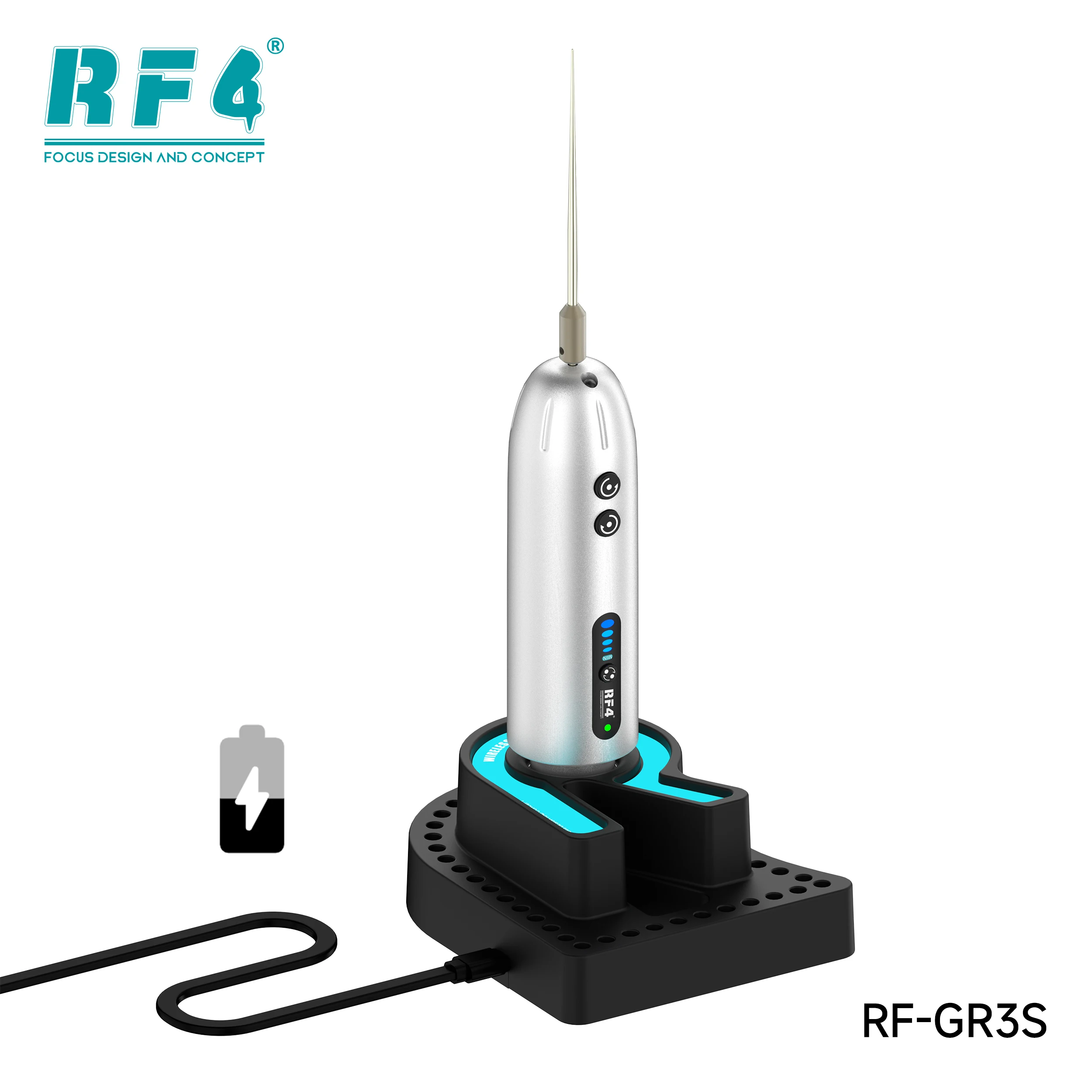 RF4 RF-GR3 Electric gluer remover machine 8000RPM Adjustable speed for mobile phone frame glue/OCA glue/ battery glue removal