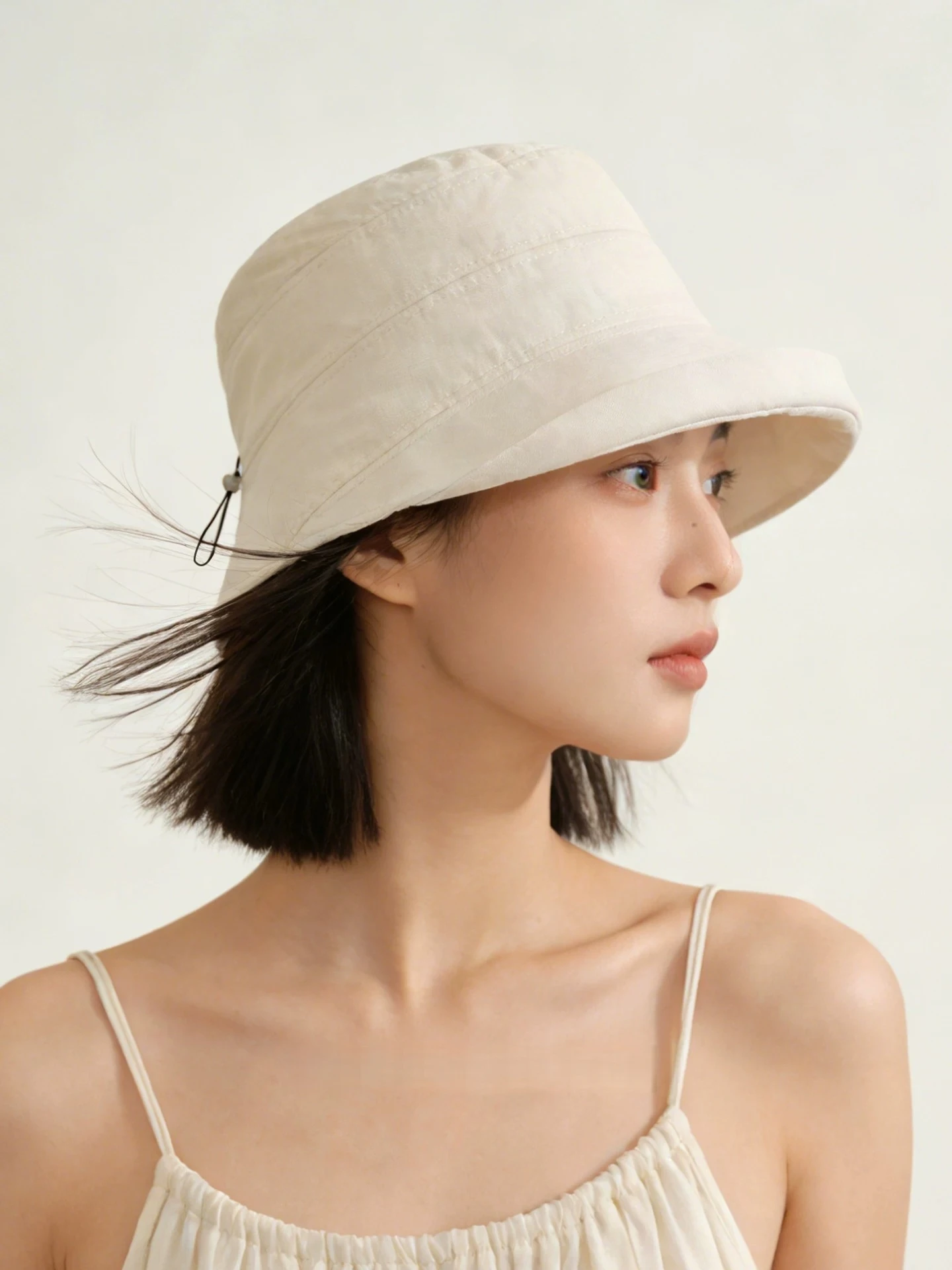 lvurt-casquette-de-peche-collaborative-unie-elegance-simple-visiere-longue-devant-courte-derriere-chapeau-de-mode-d'exterieur-pour-femme